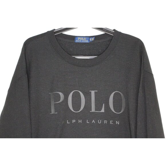 Polo Ralph Lauren Mens XL Tonal Big Spell Out Sweater F1153 - Picture 2 of 4
